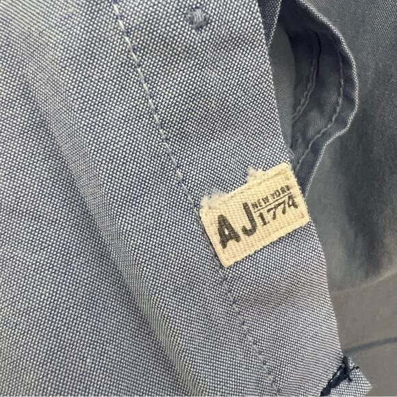 Alexander Julian Colours Blue Button Down Shirt - XL - Picture 8 of 8